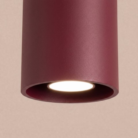 Sollux Lighting Plafon ORBIS 1 burgund