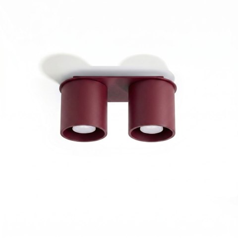 Sollux Lighting Plafon ORBIS 2 burgund