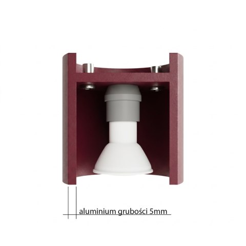 Sollux Lighting Plafon ORBIS 2 burgund