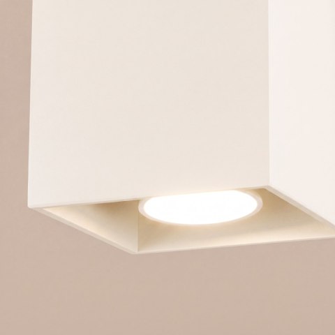 Sollux Lighting Plafon QUAD 1 beżowy