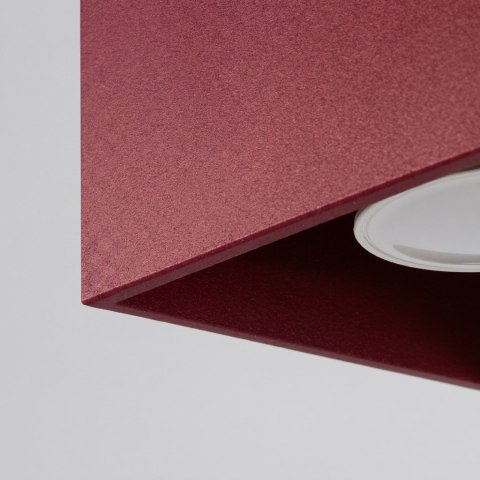 Sollux Lighting Plafon QUAD 1 burgund