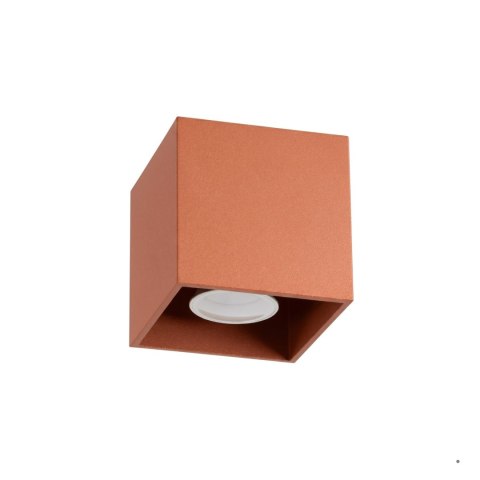 Sollux Lighting Plafon QUAD 1 ochra czerwona