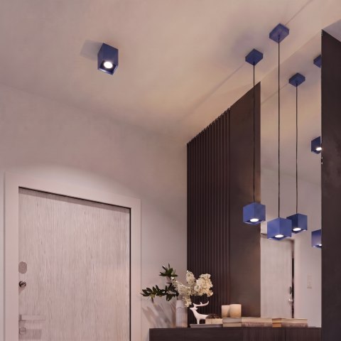 Sollux Lighting Plafon QUAD 1 ultramaryna