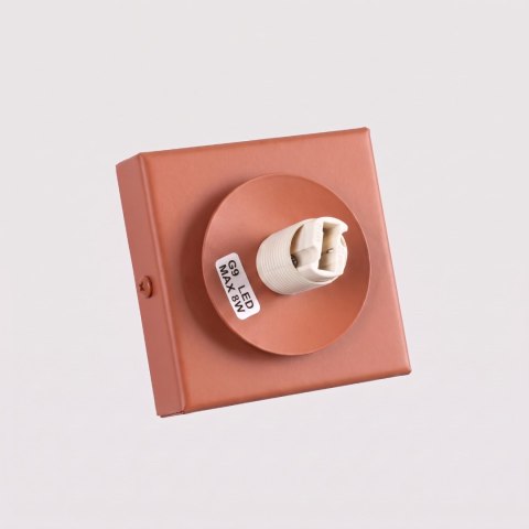 Sollux Lighting Plafon YOLI 1 ochra czerwona