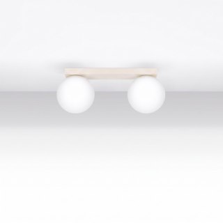 Sollux Lighting Plafon YOLI 2 beżowy