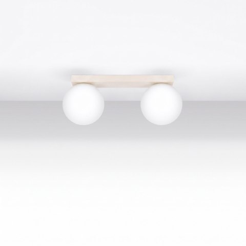 Sollux Lighting Plafon YOLI 2 beżowy