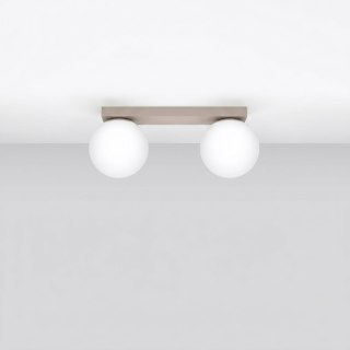 Sollux Lighting Plafon YOLI 2 taupe
