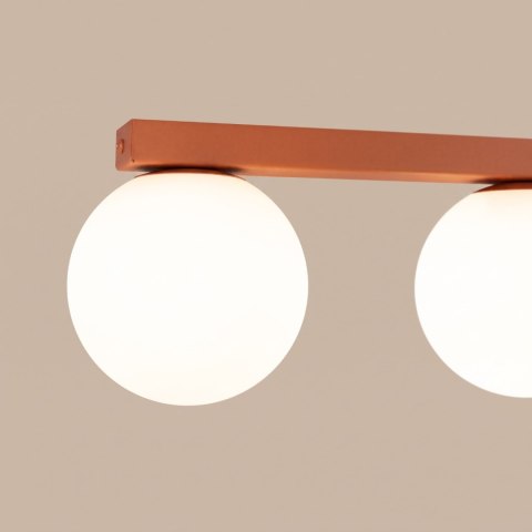 Sollux Lighting Plafon YOLI 3 ochra czerwona