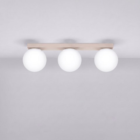 Sollux Lighting Plafon YOLI 3 taupe