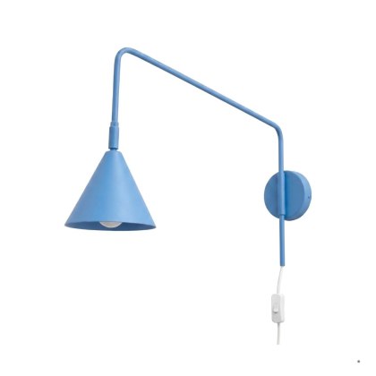 Sollux Lighting Kinkiet NOX błękitny