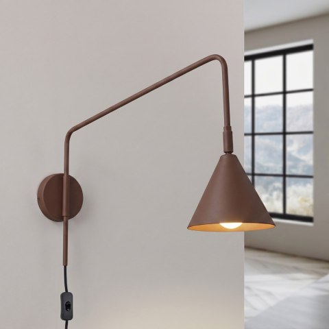 Sollux Lighting Kinkiet NOX brązowy