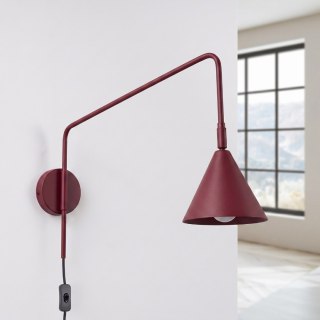 Sollux Lighting Kinkiet NOX burgund