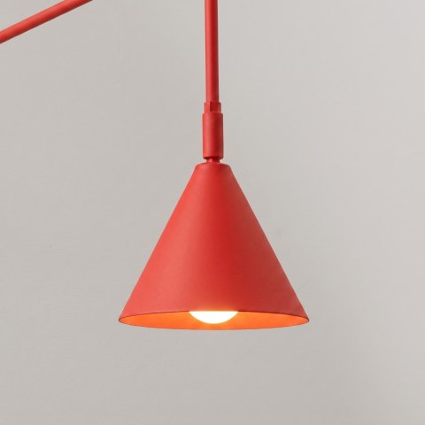 Sollux Lighting Kinkiet NOX czerwony
