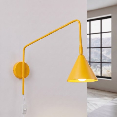 Sollux Lighting Kinkiet NOX żółty
