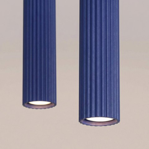 Sollux Lighting Lampa wisząca KARBON 2 ultramaryna