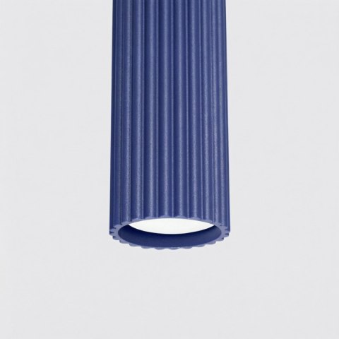 Sollux Lighting Lampa wisząca KARBON 3L ultramaryna