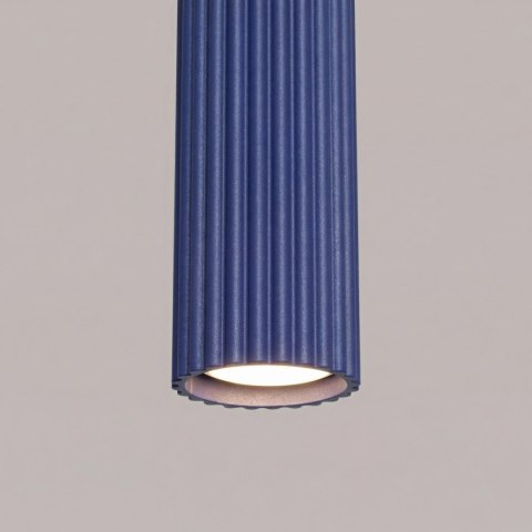 Sollux Lighting Lampa wisząca KARBON 3L ultramaryna