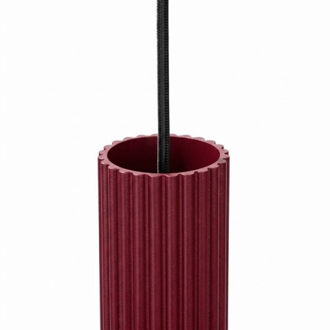 Sollux Lighting Lampa wisząca KARBON 3P burgund