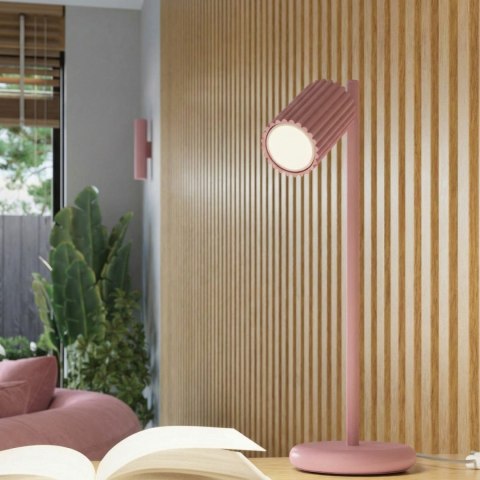 Sollux Lighting Lampa wisząca KARBON 3P różowa