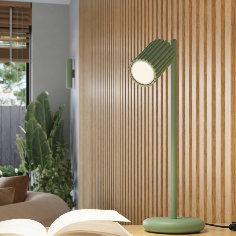Sollux Lighting Lampa wisząca KARBON 3P szałwiowa