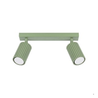 Sollux Lighting Plafon KARBON 2 szałwiowy
