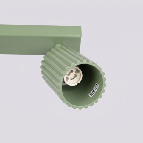 Sollux Lighting Plafon KARBON 2 szałwiowy
