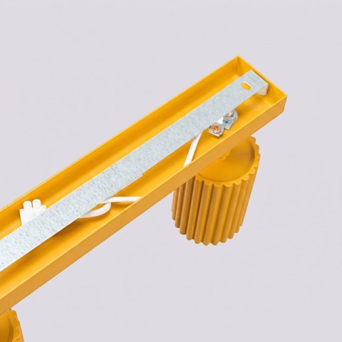 Sollux Lighting Plafon KARBON 3L żółty