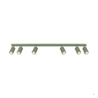 Sollux Lighting Plafon KARBON 6L szałwiowy