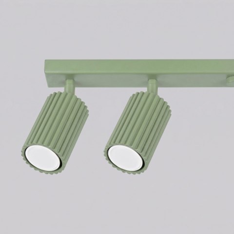 Sollux Lighting Plafon KARBON 6L szałwiowy