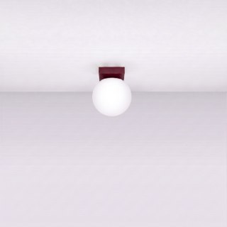 Sollux Lighting Plafon YOLI 1 burgund