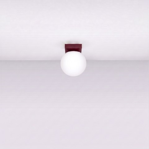 Sollux Lighting Plafon YOLI 1 burgund