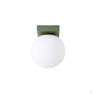 Sollux Lighting Plafon YOLI 1 zielona oliwka