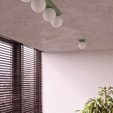 Sollux Lighting Plafon YOLI 3 zielona oliwka