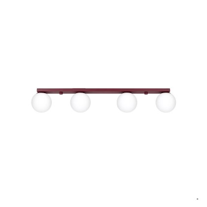 Sollux Lighting Plafon YOLI 4 burgund