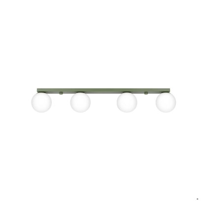 Sollux Lighting Plafon YOLI 4 zielona oliwka