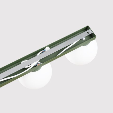 Sollux Lighting Plafon YOLI 4 zielona oliwka