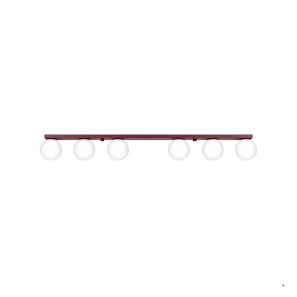 Sollux Lighting Plafon YOLI 6 burgund