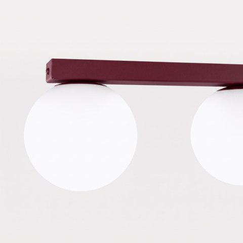 Sollux Lighting Plafon YOLI 6 burgund