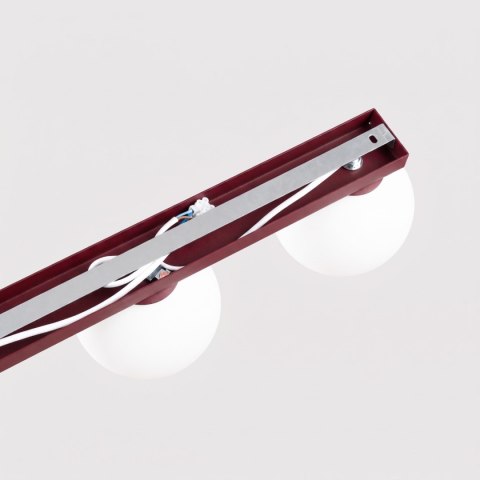 Sollux Lighting Plafon YOLI 6 burgund