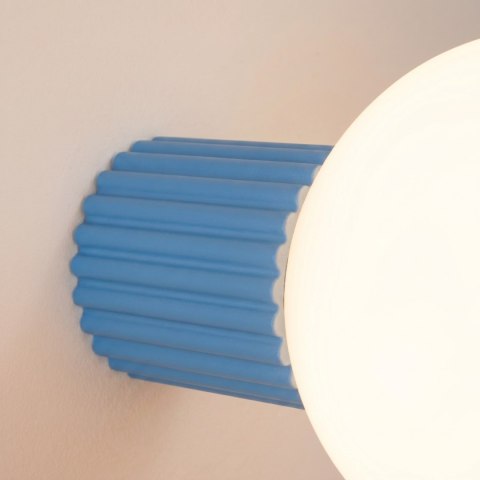 Sollux Lighting Kinkiet HALO błękitny IP44