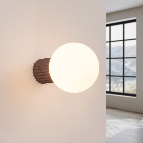 Sollux Lighting Kinkiet HALO brązowy IP44