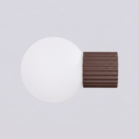 Sollux Lighting Kinkiet HALO brązowy IP44