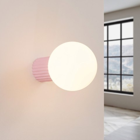 Sollux Lighting Kinkiet HALO różowy IP44
