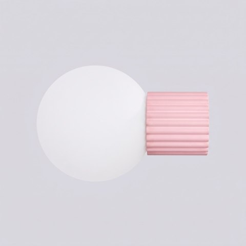 Sollux Lighting Kinkiet HALO różowy IP44