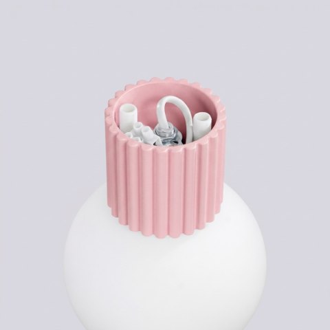 Sollux Lighting Kinkiet HALO różowy IP44