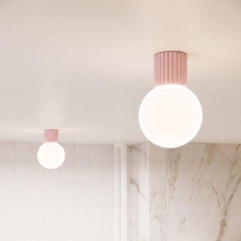 Sollux Lighting Kinkiet HALO różowy IP44