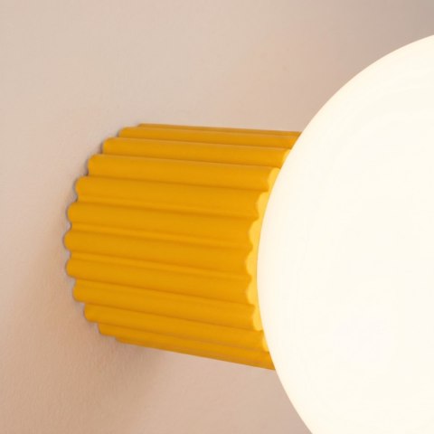 Sollux Lighting Kinkiet HALO żółty IP44