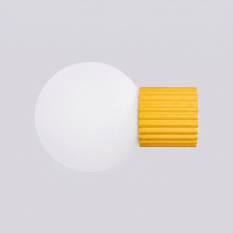 Sollux Lighting Kinkiet HALO żółty IP44