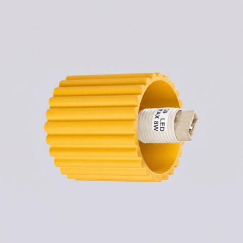 Sollux Lighting Kinkiet HALO żółty IP44