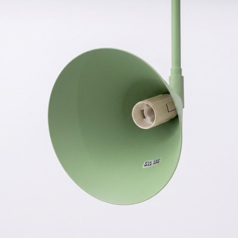 Sollux Lighting Kinkiet NOX 1 szałwiowy z włącznikiem
